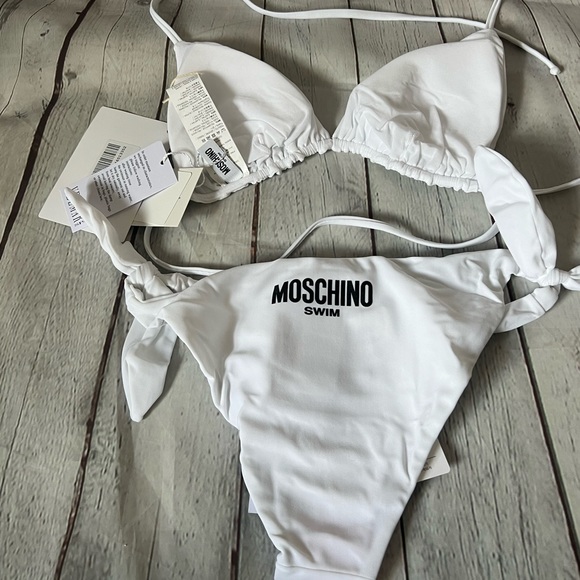 Moschino Triangle logo bikini 2 pc - Picture 4 of 11